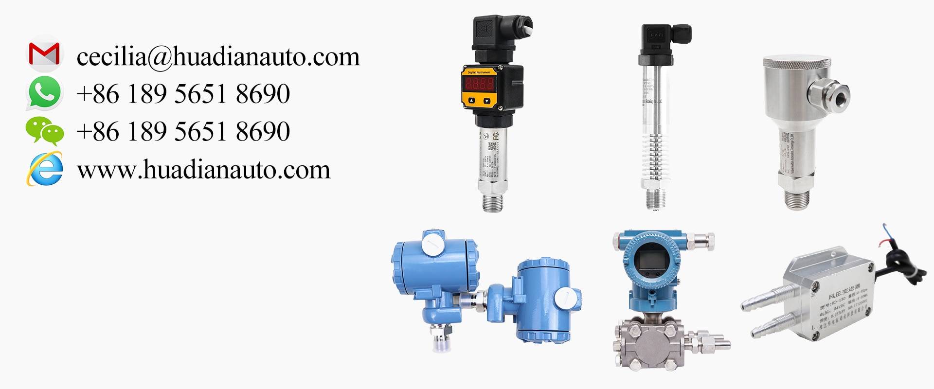 oil pressure sensor 4-20mA Pressure Transmitter G1/2 Hirschmann connector